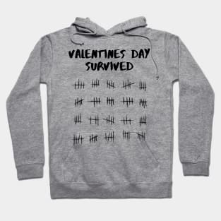 Valentines day survived Hoodie